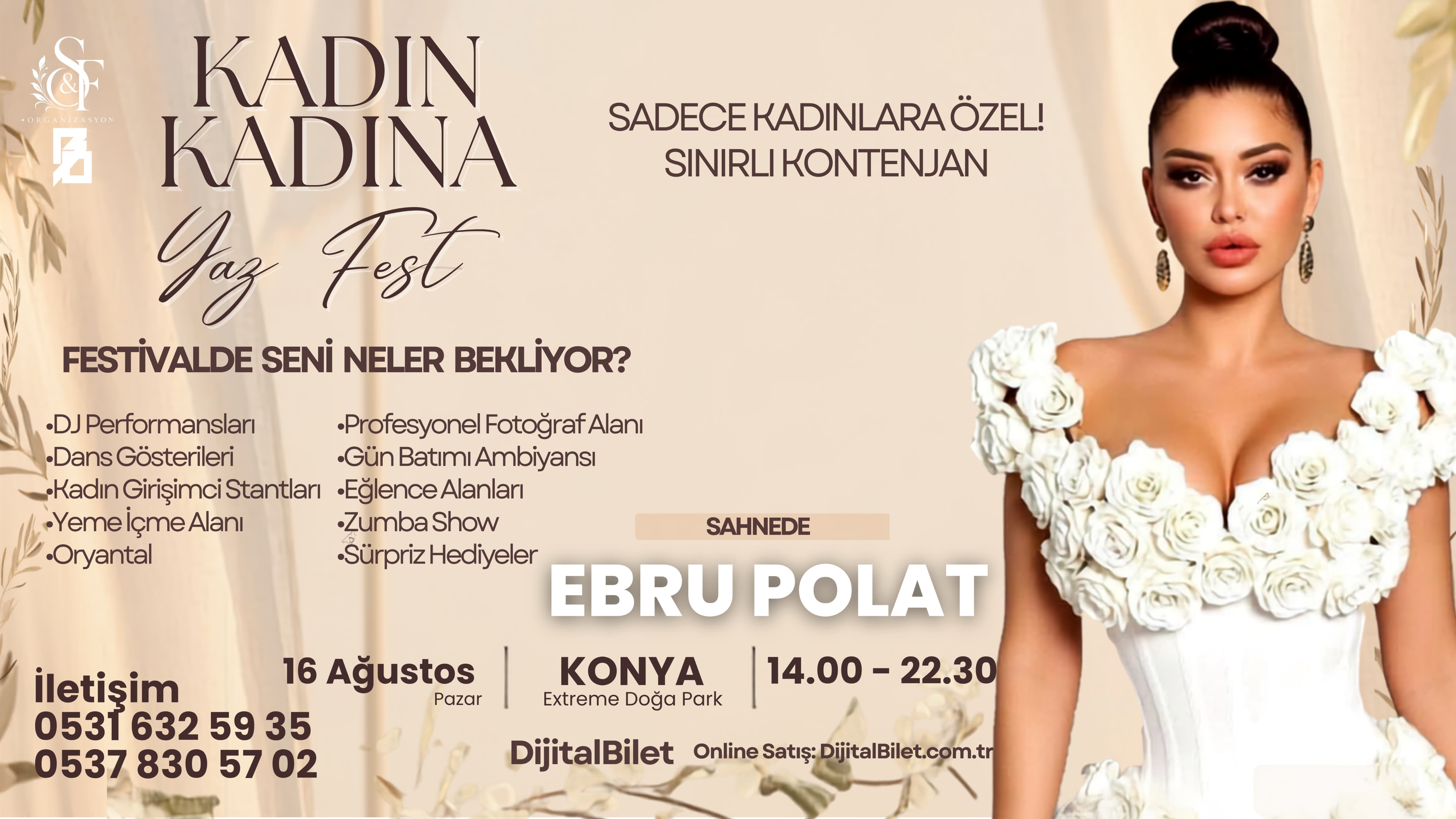 Kadın Kadına Yaz Fest Başlıyor!